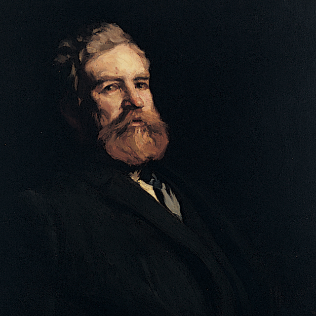 Painted portrait of 4th Chancellor, Winfield Scott Chaplin