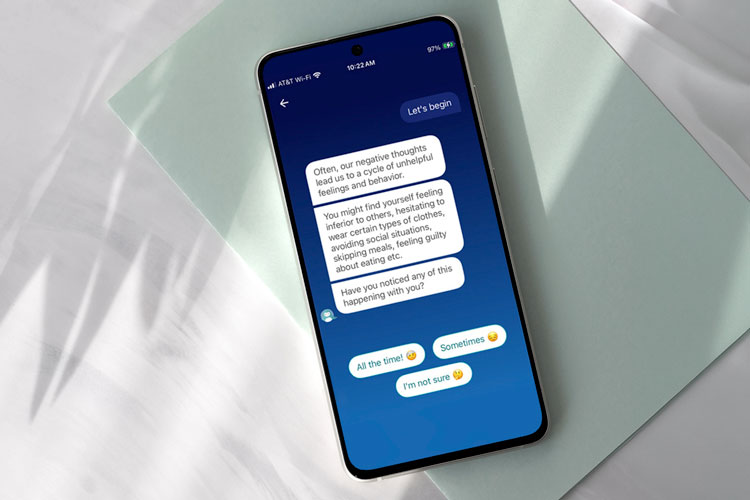 Eating disorder help, one chat away