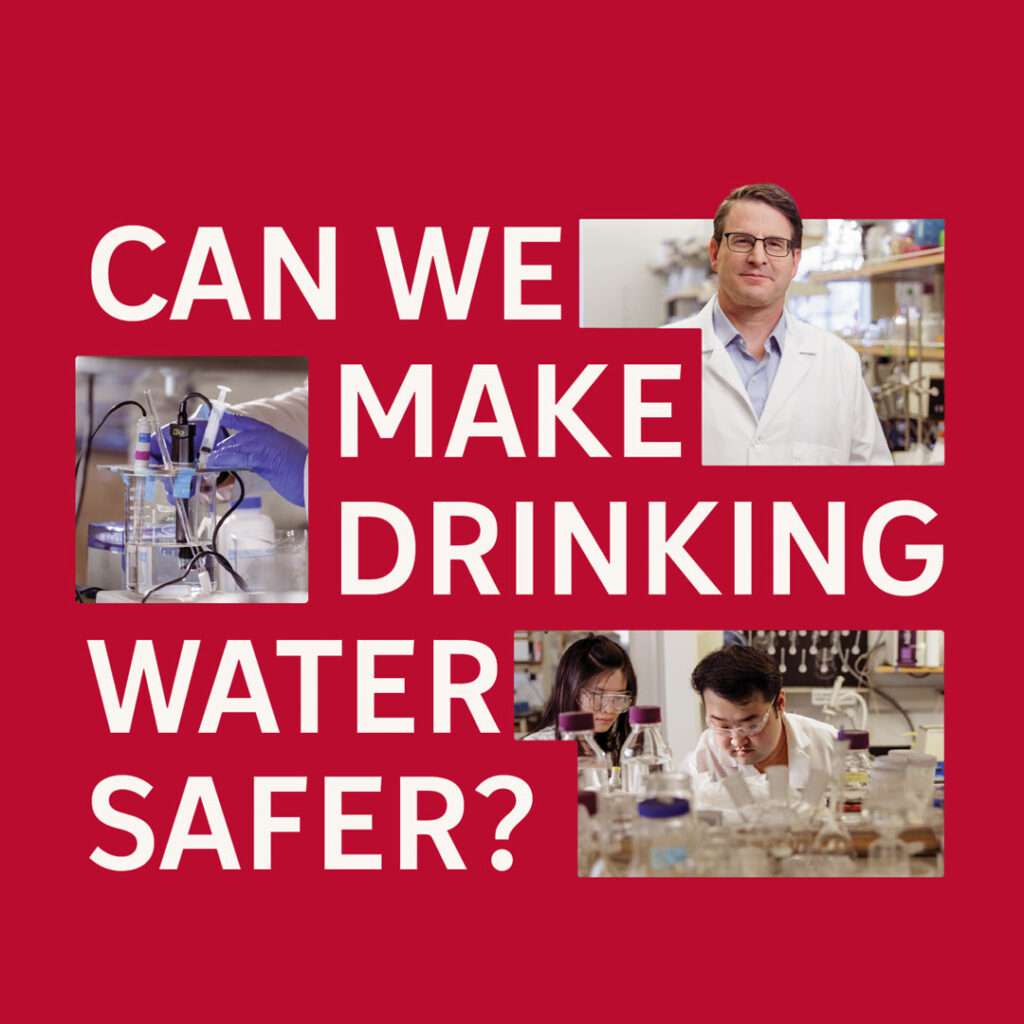 Can we make drinking water safer?