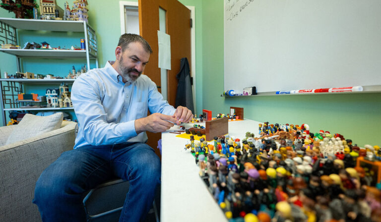 WashU’s ‘Lego professor’ makes civic education a snap