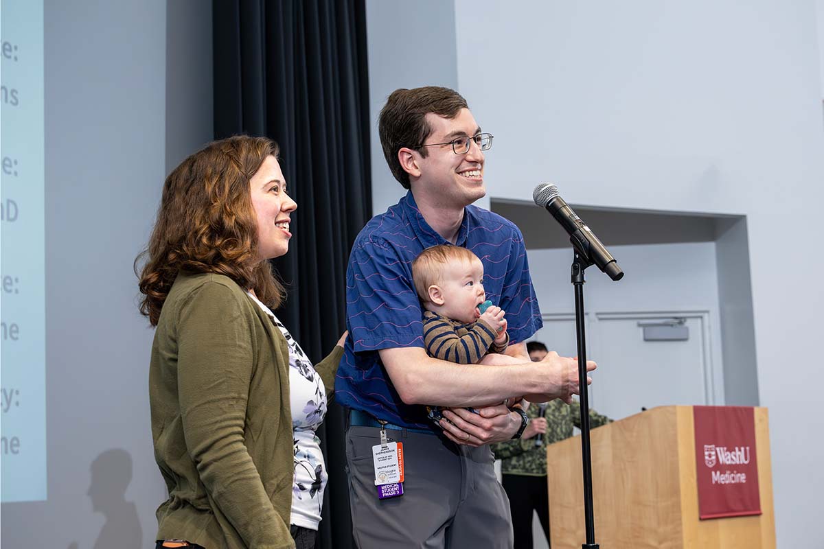 Medical students hold their next steps in the palm of their hands on Match Day